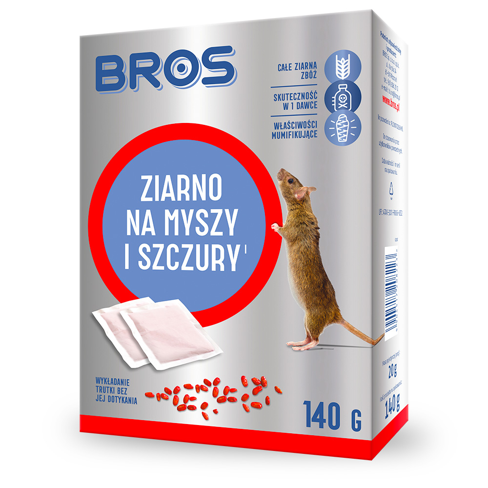 BROS Ziarno do zwalczania gryzoni